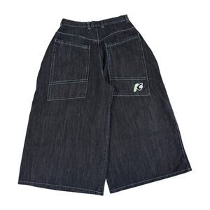 KikWear Jeans Men 32x25 Baggy Wide Leg Y2K ( 19 Inch Leg Opening ) jnco Type